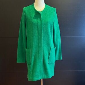 Max Studio Vibrant Green Women's Cape Coat